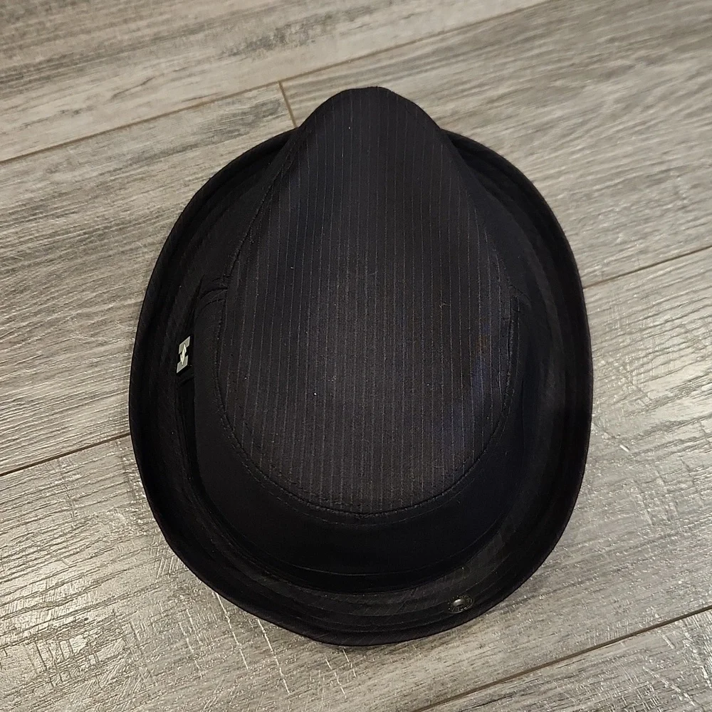 EUC Peter Grimm 1963 follow the rabbit Men's sz L/XL Fedora Hat - Picture 3 of 7